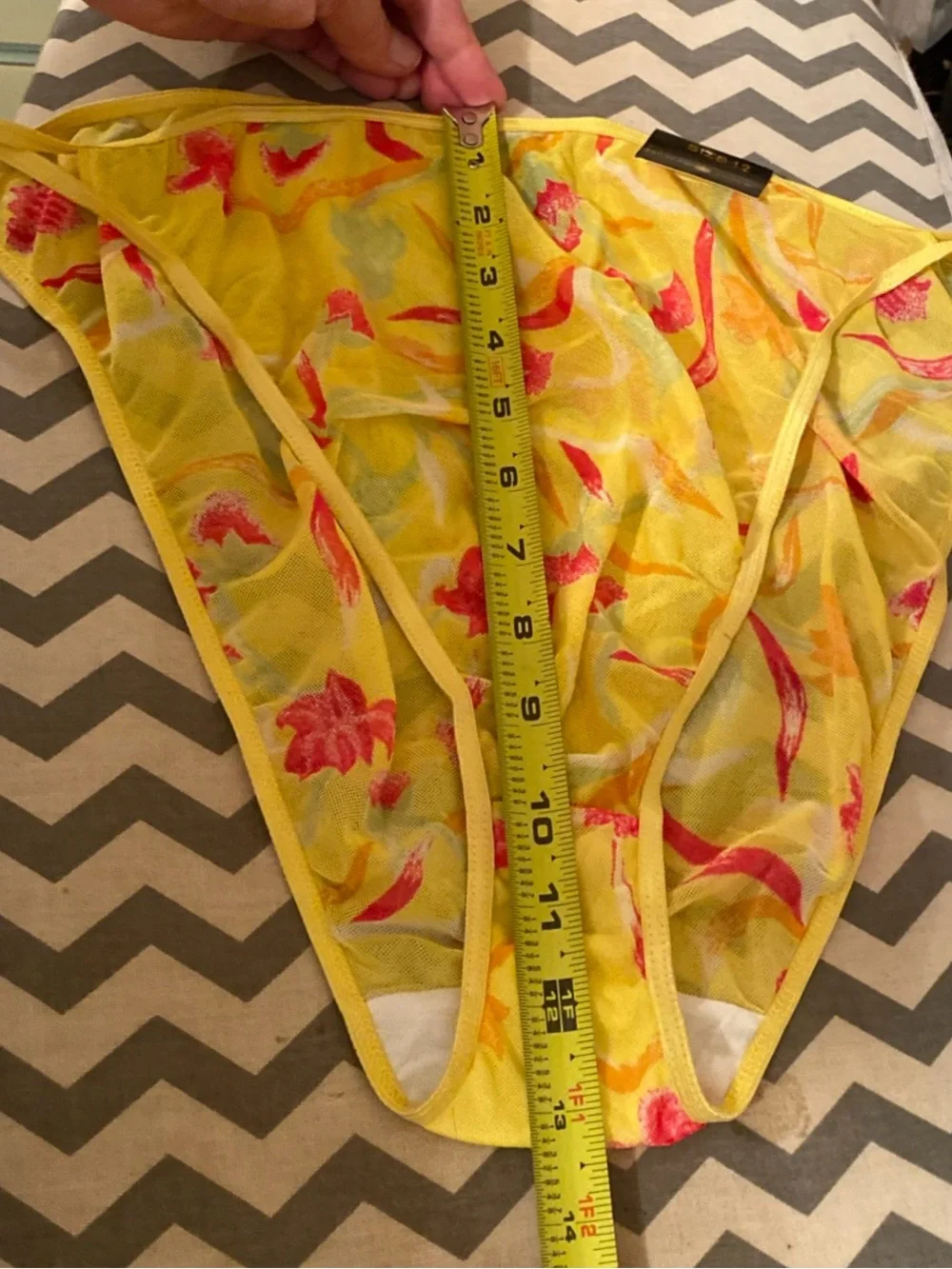 Essence Of Body Soul NWT Wom 12 Sheer Colorful Panties Dual Side String Bikini